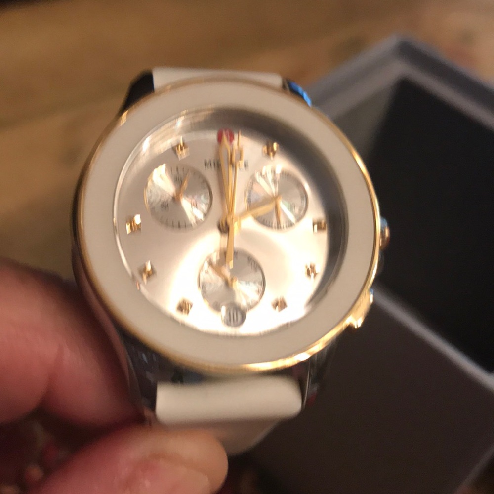 Michele Chronograph Cape Topaz Watch